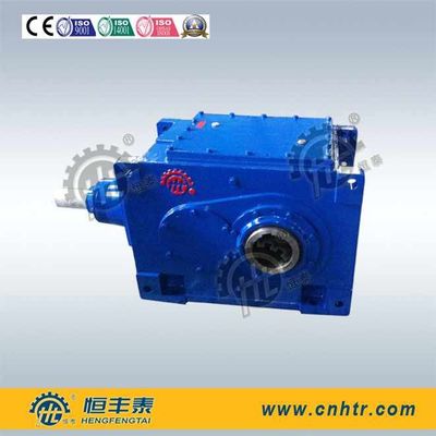 Two Stage Helical Gear Speed Reducer Hollow Shaft High Torque