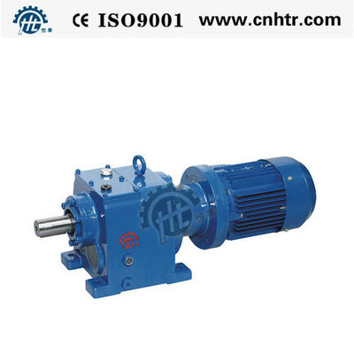 One or two stage helical gear box speed reduction transmission
