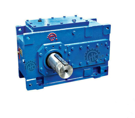 Fuß angebrachte parallele Wellen-schraubenartige Gang-Reduzierer-Industrie mit Eisenguss-Wohnungs-Material